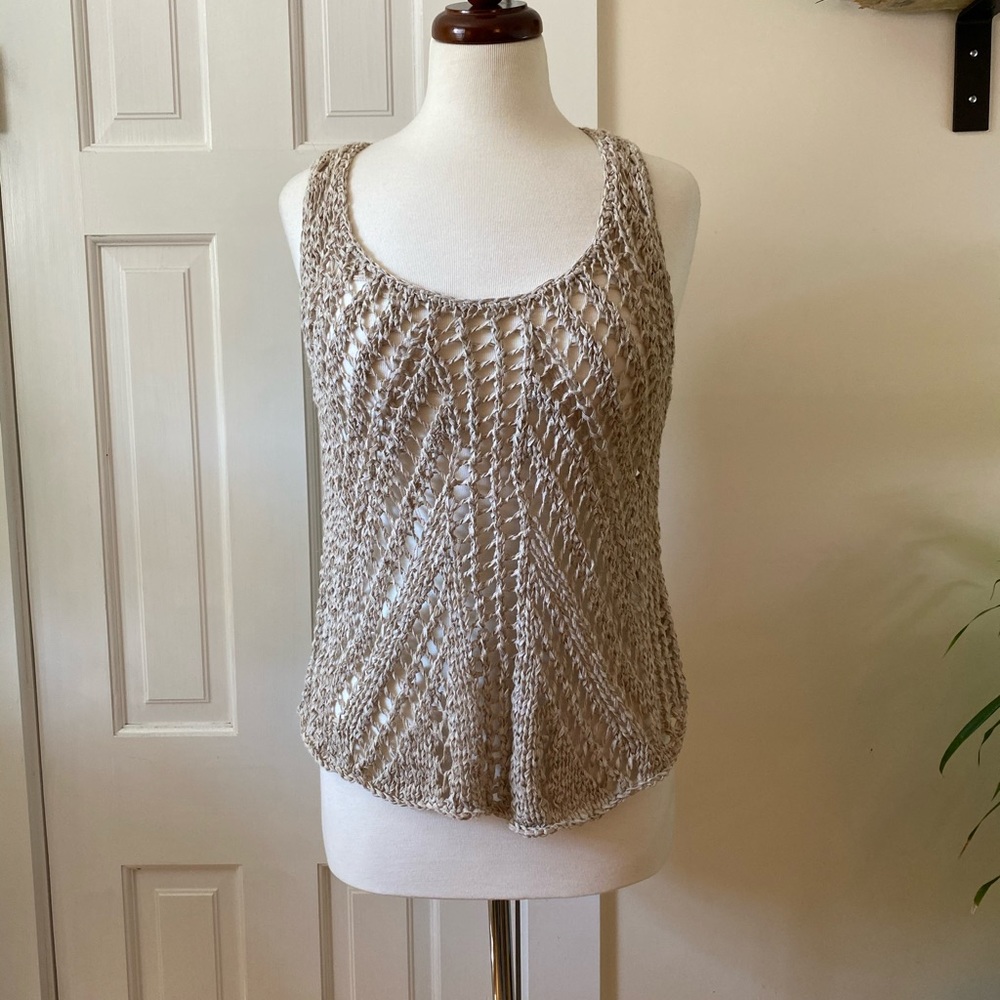 Eileen Fisher woven tank
